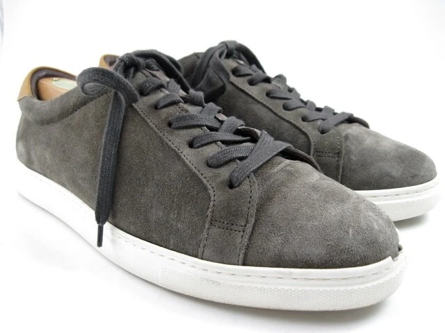 Allen Edmonds "Courtside" Informal Zapatillas bajas Gamuza 9.5 D Gris (550N) Foto 2 de 4