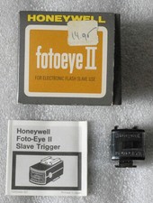 HONEYWELL FOTOEYE II electronic flash slave in box untested 4317