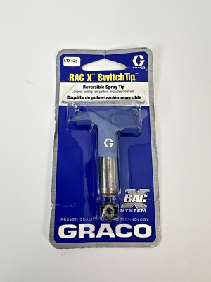 #ad GRACO LTX423 RAC X Switch Tip Reversible Spray $24.81