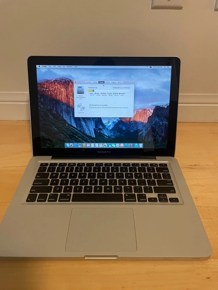 Apple MacBook Pro 13" Mid 2009 Core 2 Duo 2.26GHz 128GB SSD 8GB DDR3 MB990LL/A-C - Image 3 of 4