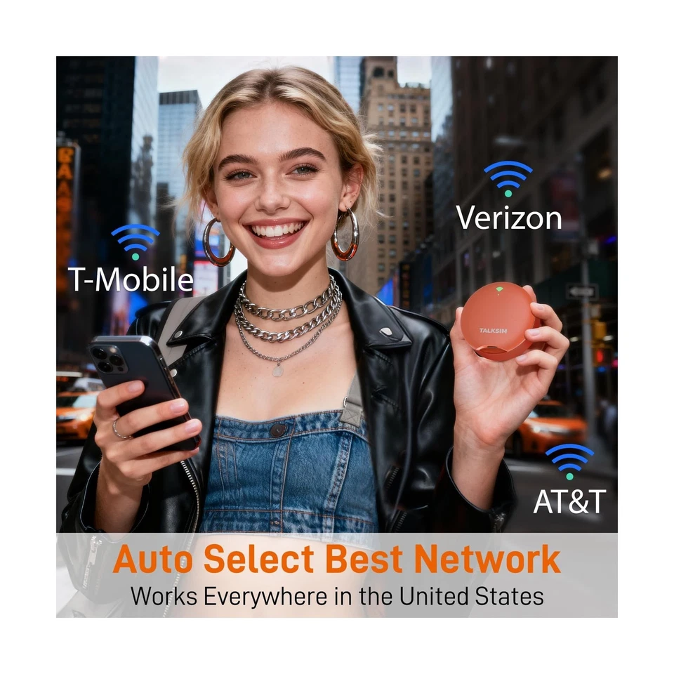 UFO Mobile Hotspot with 1GB Data Per Month, 4G LTE Portable Pocket WiFi Hotsp... - Image 3 of 4