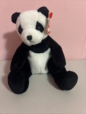 TY Beanie Baby - MANDY the Black & White Panda Bear (7.5 inch)
