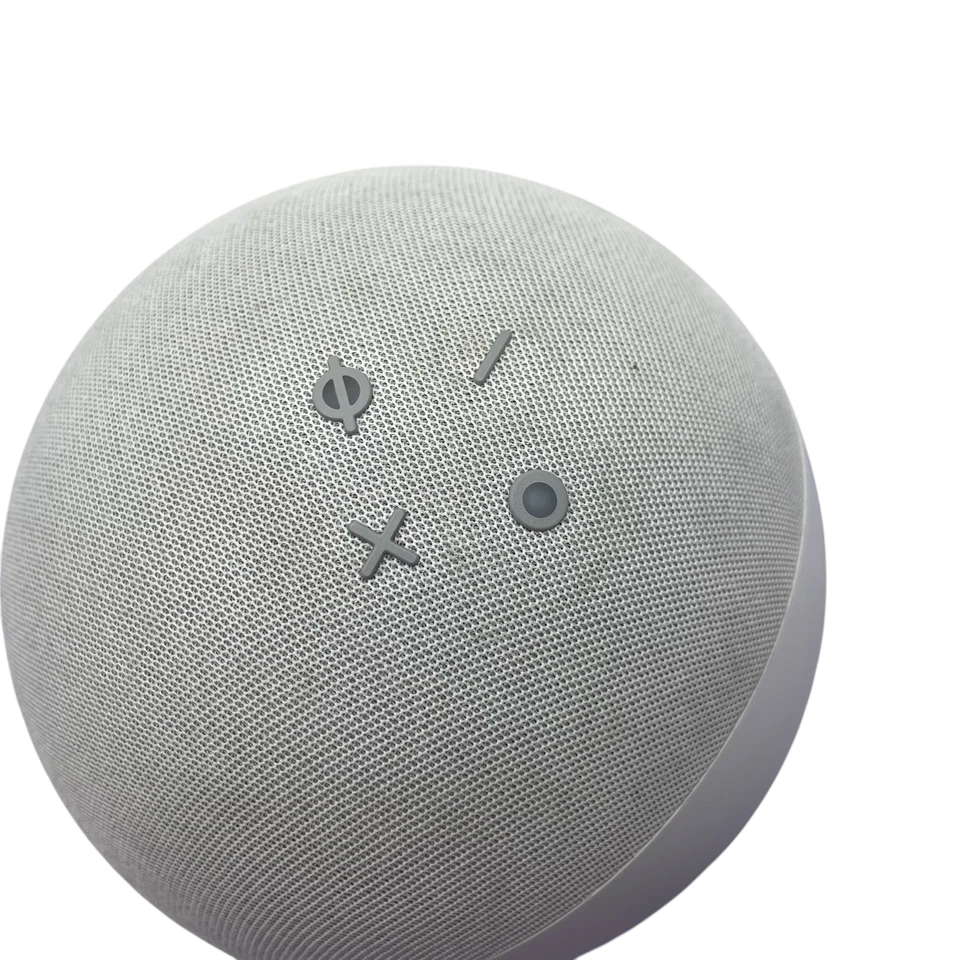 Amazon Echo 4th Gen L4S3RE Smart Speaker w/ Alexa - White #CR4025 (VK) - Image 4 of 4