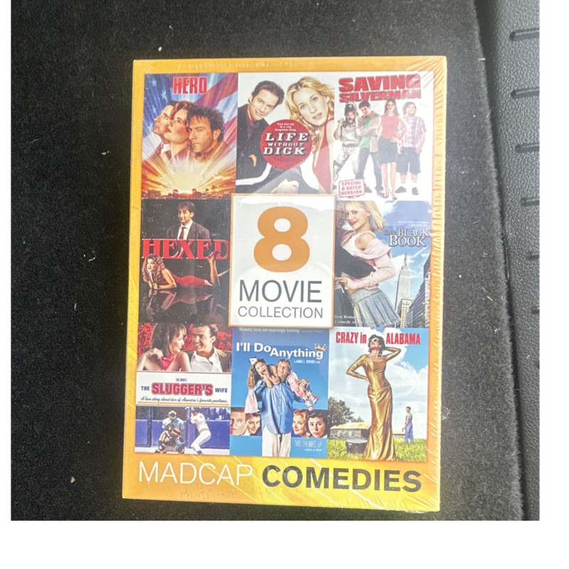 Columbia Pictures Madcap Comedies 8 Movie Collection DVD Box Set Geena Davis