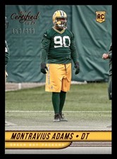 2017 Donruss Certified Cuts #186 Montravius Adams Rookie RC Card /399