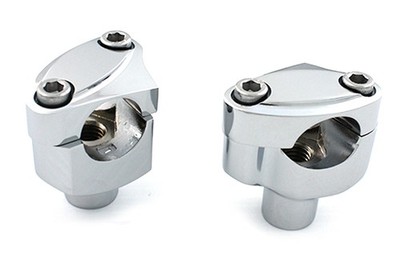 1-1/2 inch Riser Set Chrome for Harley-Davidson