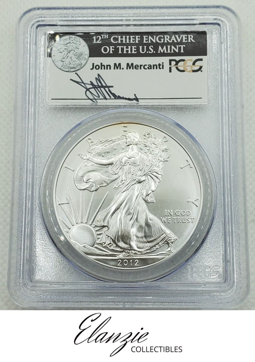 American Eagle MS 70 Graded 2012 Silver Bullion Coins for sale | eBay