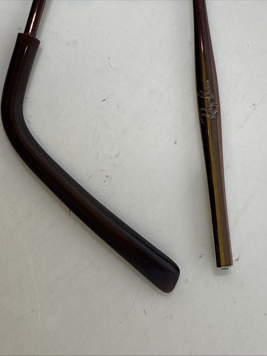 Ray-Ban RB 3023 HIGHSTREET MSW 014/84 Brown Temple Arm Parts with Screws ON60 View 2