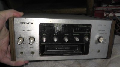 8 track stereo receiver pioneer h-r99
