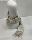 NWT Steve Madden Cream Beige Plaid Shawl Oversize Scarf — photo 1