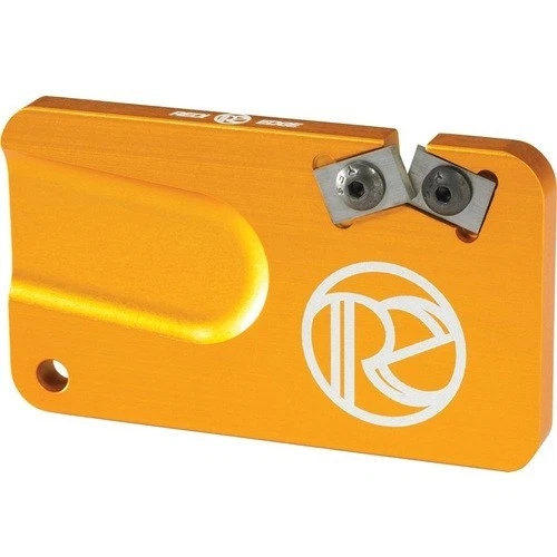 Redi Edge Orange 40 Degree Pocket Knife Sharpener with Sheath
