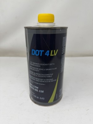 Pentosin 1224116 DOT 4 LV Low Viscosity Brake Fluid for Cold Climate Conditions