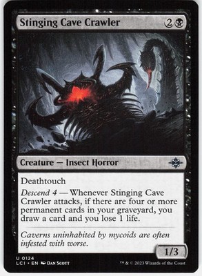 Stinging Cave Crawler U The Lost Caverns of Ixalan 124 LP