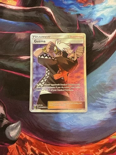 2019 Pokemon SM Hidden Fates Guzma #SV84/SV94 Mint!