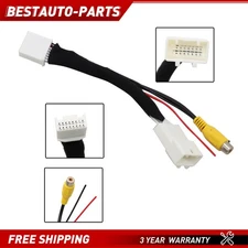 For 2012-2015 Toyota Factory Backup Camera Retain T-Harness To Aftermarket Radio