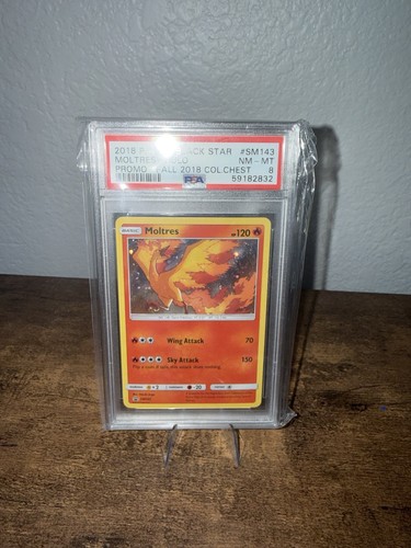 Moltres graded PSA 8 for sale on eBay
