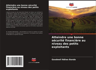 Goodwell Ndiwo Banda | Atteindre une bonne sécurité financière au niveau des...