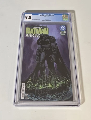 Absolute Batman Ark-M #1 CGC 9.8 Graded Cover A 1st First Printing DC Comics