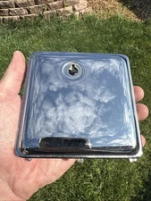 Original Chrome Coin Vault Door for Automatic Electric 3 Coin Payphone Item91601