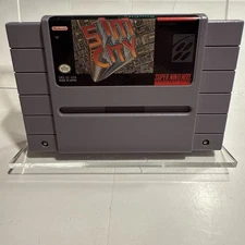 Sim City (Super Nintendo SNES, 1991) Cartridge 100% Authentic Free Shipping!
