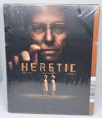 HERETIC (Blu-Ray, 2024) A24 Limited Edition In Slipcase BRAND NEW SEALED Movie