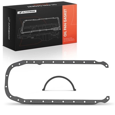 A-Premium Engine Oil Pan Gasket for Chevrolet R1000 Suburban 89-91 Blazer 87-91