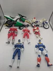 Lot Of Vintage Power Rangers Toys And Vehicles! 90s-early 2000s! Damaged/Used!