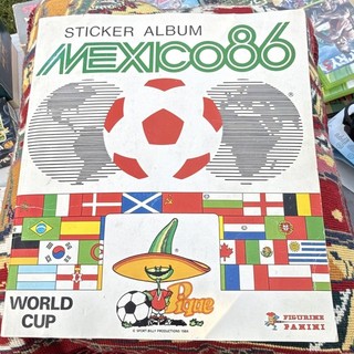 Panini Mexico 86 FIFA World Cup Football Sticker Album Complete Vintage