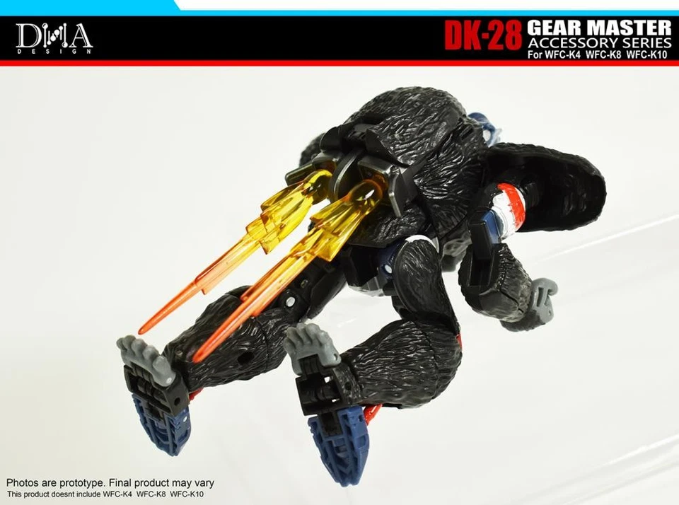 DK-28 Upgrade Kit for Transformers WFC Kingdom WFC-K4, WFC-K8, and WFC-K10 | DNA - Image 3 of 4