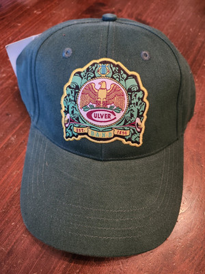 Culver Academy Band applique logo on Green Baseball Cap - New Sales Sample