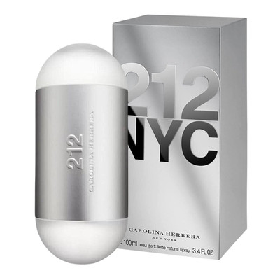 Carolina Herrera 212 NYC for Women 3.4 fl.oz Eau de Toilette Spray New in Box