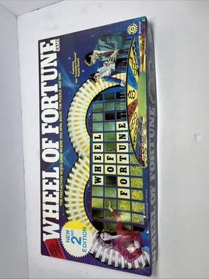 1985 Wheel of Fortune Board Game Complete Sun Faded Box