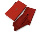 FERRARI RED SUEDE LEATHER DRIVING GLOVES | OFFICIAL MERCHANDISE | SIZE M | ITALY
