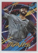 2020 Topps Fire Flame Jake Junis Jakob Junis #196 06p8