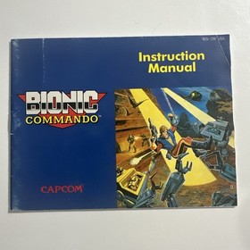 Bionic Commando (Nintendo, NES) Complete CIB - Tested