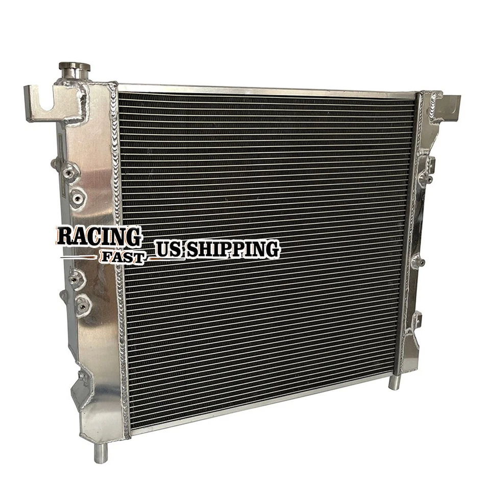 Radiador completo de aluminio para Dodge Dakota Durango 1997-1999 1998 3,9 L 5,9 L V8 Foto 2 de 4