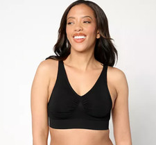 Anybody Women Bra Sz S Intimates Wirefree Cuplift Seamless Black A639397