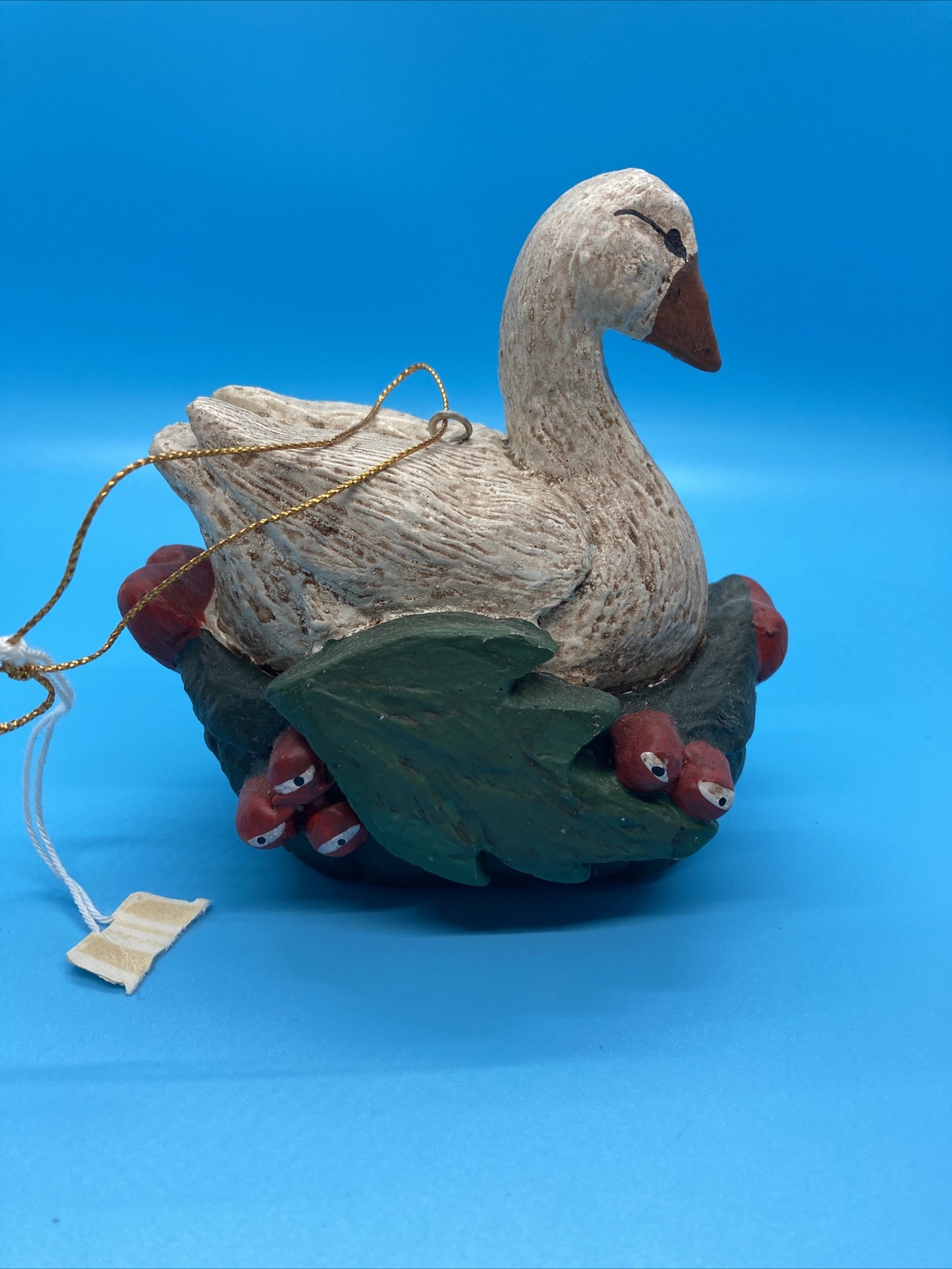 House of Hatten 6 Geese Laying Christmas Ornament from Denise-image