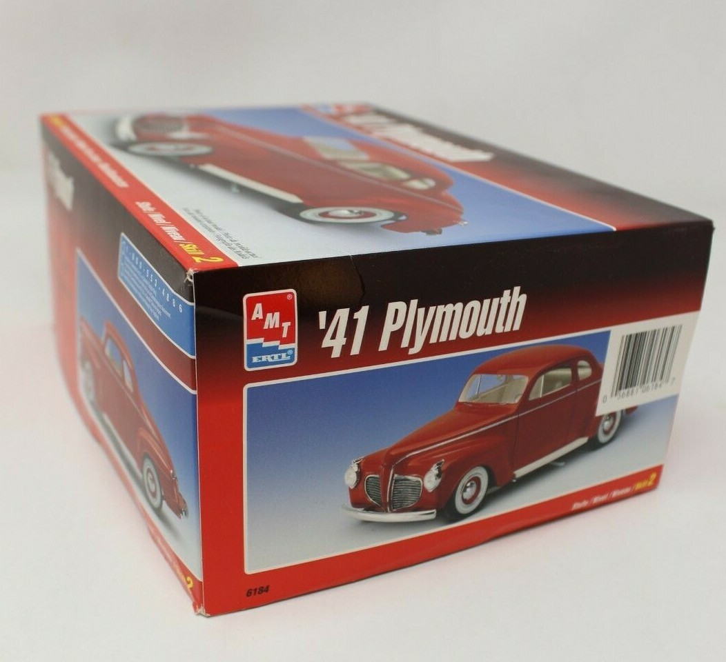 AMT 1941 Plymouth 1/25 scale Model Kit 6184 NIOB | eBay