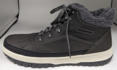 Weatherproof Men's Slope Memory Foam Lace-Up Gray Sneaker Boot - NEW - Pick size - Picture 5 of 9