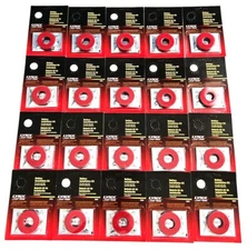 20 SETS LYNX BY DEKA TOP/SIDE POST BATTERY TERMINAL PROTECTORS RED/BLACK 60001