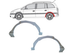 Für Opel Zafira 1999- 2005 Radlauf Reparaturblech Kotflügel Satz/ L+R