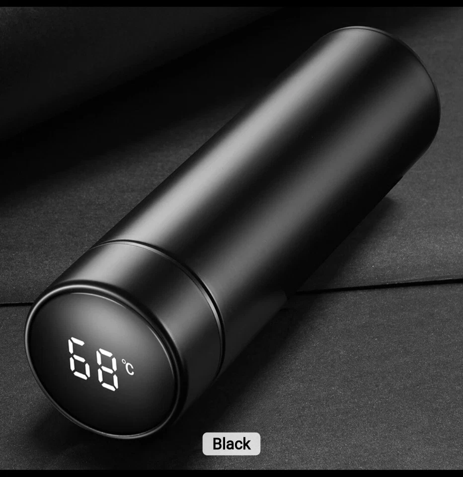Smart WaterBottlePortableThermos100 acero inoxidable led temperatura agua  Foto 2 de 4