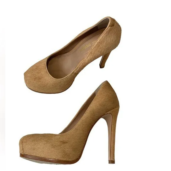 Empire Heels- Camel PU – Head Over Heels: All In One Boutique