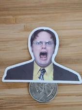 Dwight Schrute Sticker The Office Sticker Laptop Sticker Notebook Rainn Wilson