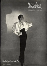 MAXIMILIAN Jacket 1947 White Fur Evening Coat Black Gown HOLT RENFREW Canada