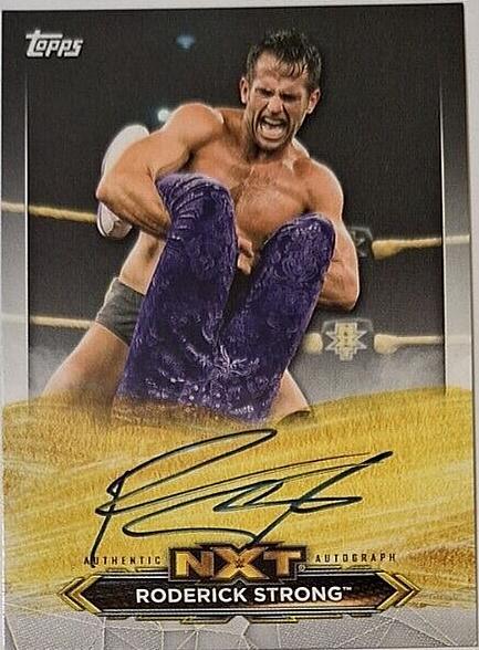 2020 Topps WWE NXT - Roderick Strong #A-RS - 1 of 1