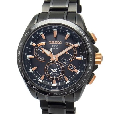 Seiko Astron 8x53 SEIKO Astron SBXB169 8X53-0BB0-2 Black Dial