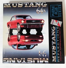 Springbok MUSTANG REFLECTIONS 500 pc Jigsaw Puzzle PZL3455 Car FORD Complete