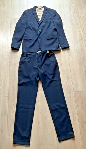Herrenanzug Gr. 48 slim fit blau Hochzeit, Konfirmation von Paul Hose + Jacke